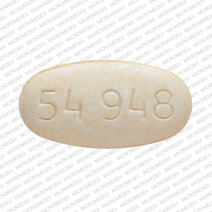Hydrochlorothiazide and irbesartan 12.5 mg / 300 mg 54 948 Front
