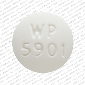 Carisoprodol 250 mg WP 5901 Front