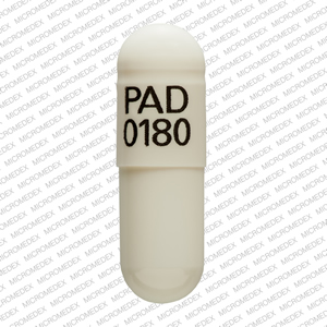 Potassium chloride extended-release 8 mEq (600 mg) PAD 0180