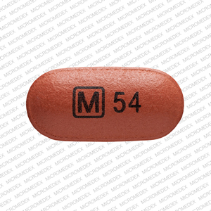 Methylphenidate hydrochloride extended-release 54 mg M 54 Front