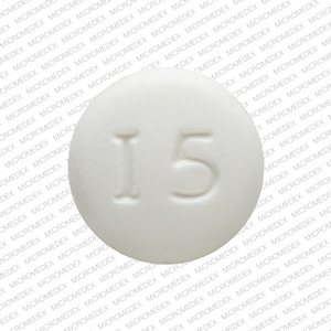 Fosinopril sodium and hydrochlorothiazide 20 mg / 12.5 mg I5 Front