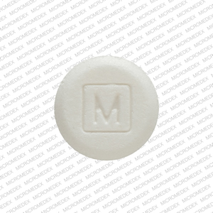 Pill 1423 M White Round is Methylin ER