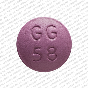 Trifluoperazine hydrochloride 10 mg GG 58 10 Front