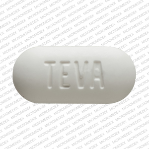Pill Imprint TEVA 22 10 (Sucralfate 1 g)