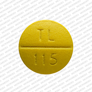 Pill TL 115 is Prochlorperazine Maleate 10 mg