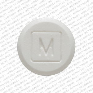 Acetaminophen and codeine phosphate 300 mg / 60 mg 4 M Back