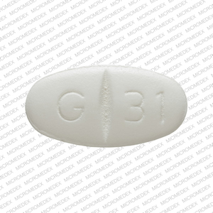 Gabapentin 600 mg G 31 Front