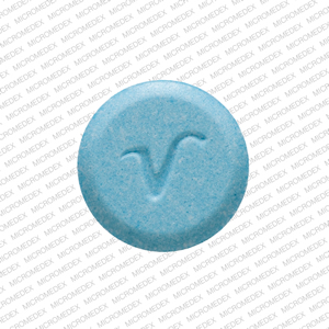 V 2531 Pill Images (Blue / Round)