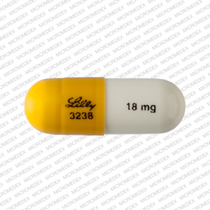 Atomoxetine hydrochloride 18 mg Lilly 3238 18 mg