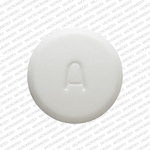 A 12 Pill Images White Round