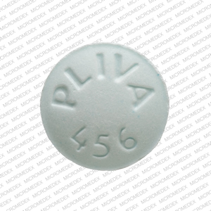 Oxybutynin chloride 5 mg PLIVA 456 Front