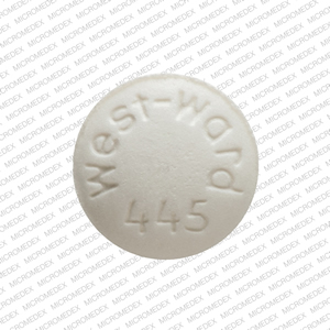 Phenobarbital 15 mg West-ward 445 Front