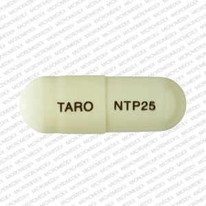 Nortriptyline hydrochloride 25 mg TARO NTP25