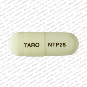 Nortriptyline hydrochloride 25 mg TARO NTP25