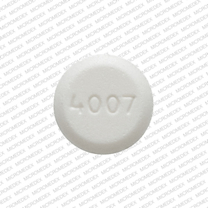 Lorazepam 0.5 mg V 4007 Front