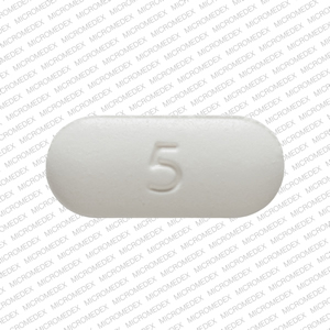 Acetaminophen and hydrocodone bitartrate 300 mg / 5 mg BP 648 5 Back