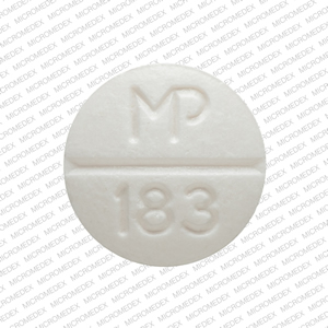 Pindolol 10 mg MP 183 Front