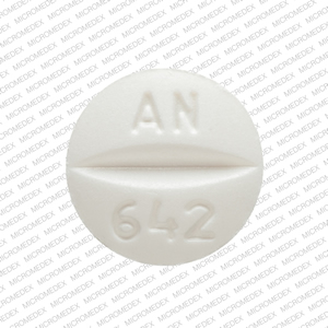Flecainide acetate 100 mg AN 642 Front