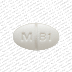 Buspirone hydrochloride 5 mg M B1 Front