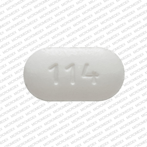 Methocarbamol 500 mg H 114 Back