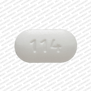 Methocarbamol 500 mg H 114 Back