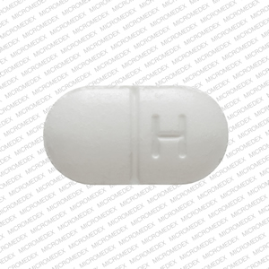 Methocarbamol 500 mg H 114 Front