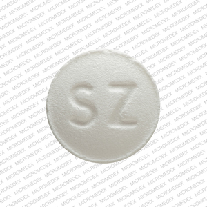 La pilule SZ 12 est de l'éplérénone 25 mg