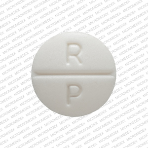 Oxycodone hydrochloride 20 mg R P 20 Front