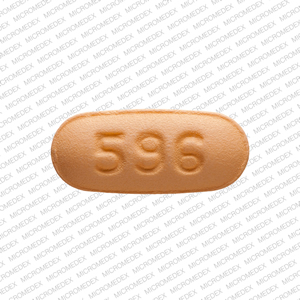 Memantine hydrochloride 5 mg RDY 596 Back
