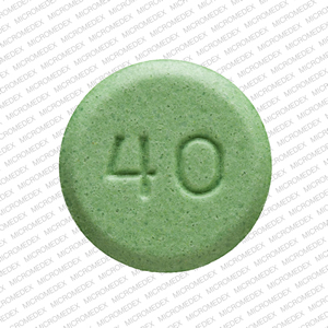 Propranolol hydrochloride 40 mg 40 MYLAN 184 Back