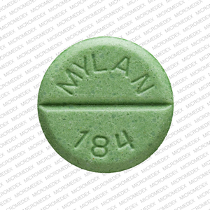 Propranolol hydrochloride 40 mg 40 MYLAN 184 Front