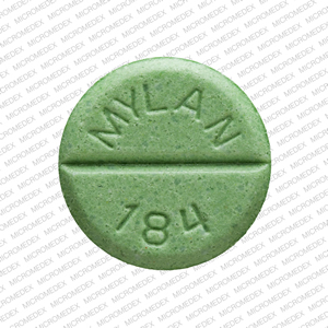 Propranolol hydrochloride 40 mg 40 MYLAN 184 Front