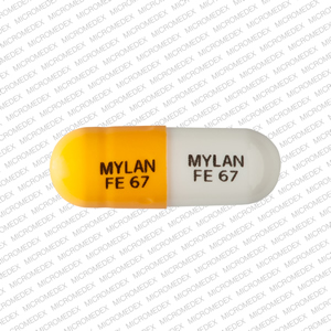 Fenofibrate (micronized) 67 mg MYLAN FE 67 MYLAN FE 67
