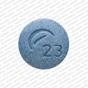 Amphetamine and dextroamphetamine 10 mg Logo (Actavis) 23 Front