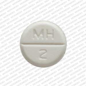 Midodrine hydrochloride 5 mg M MH 2 Front