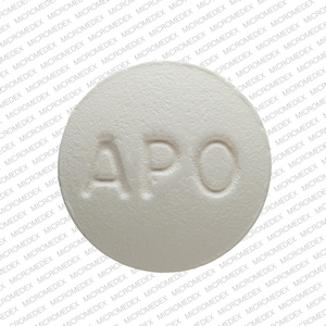 Olanzapine 7.5 mg APO OLA 7.5 Front