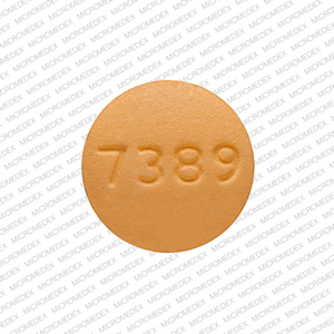 Risedronate sodium 35 mg TEVA 7389 Back