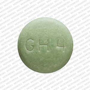 Guanfacine hydrochloride extended-release 4 mg M GH 4 Back