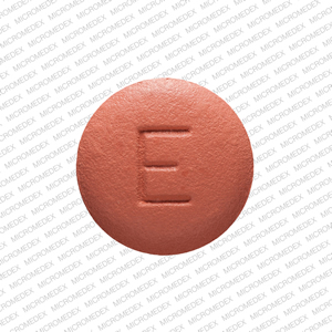 Benazepril hydrochloride 40 mg E 17 Front
