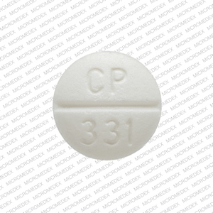 Hydrocortisone 5 mg CP 331 Front