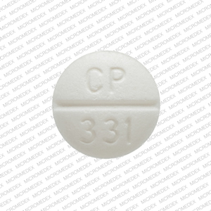 Hydrocortisone 5 mg CP 331 Front