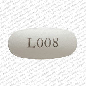 Levetiracetam extended release 500 mg L008 Front