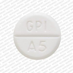 Acetaminophen 500 mg GPI A5 Front