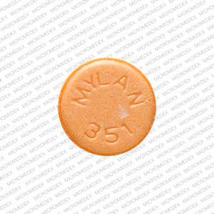 Haloperidol 0.5 mg MYLAN 351 Front