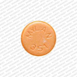 Haloperidol 0.5 mg MYLAN 351 Front