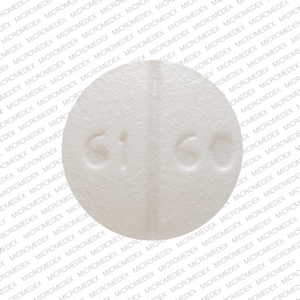 Trazodone hydrochloride 50 mg 61 60 V Front