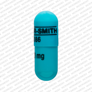 Propranolol hydrochloride extended release 120 mg UPSHER-SMITH 0086 120mg Back
