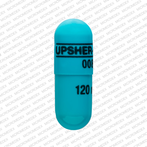 Propranolol hydrochloride extended release 120 mg UPSHER-SMITH 0086 120mg Front