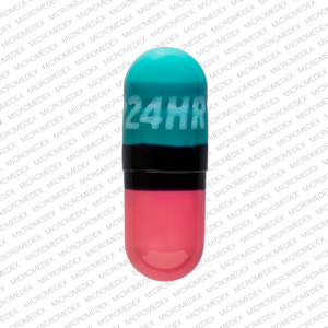 Pill P24HR Pink Capsule/Oblong is Prevacid 24HR