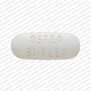 Pill OSTEO BI-FLEX is Osteo bi-flex chondroitin sulfate 200 mg / glucosamine hydrochloride 250 mg